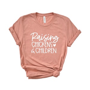 Raising Chickens & Children© Chicken Shirt Chicken Shirts - Etsy