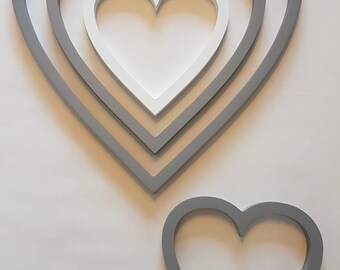 Hanging Hearts Etsy