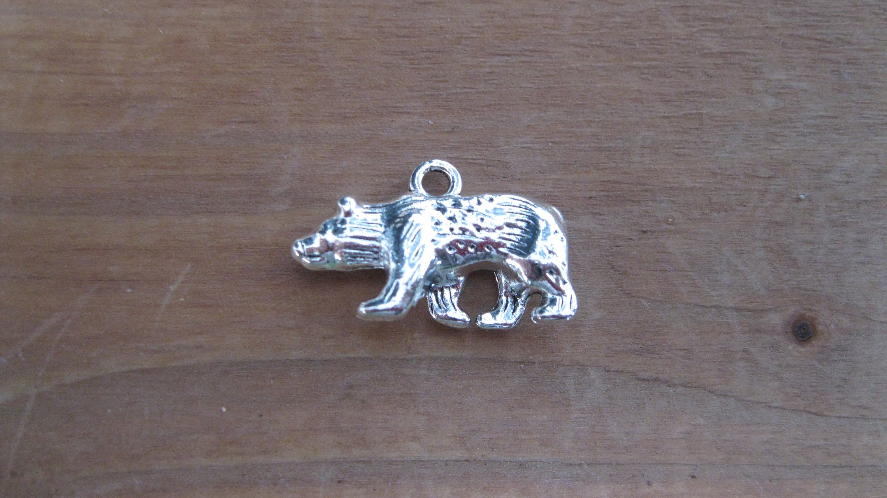 Bear Pendants 6 Pcs. Etsy Canada