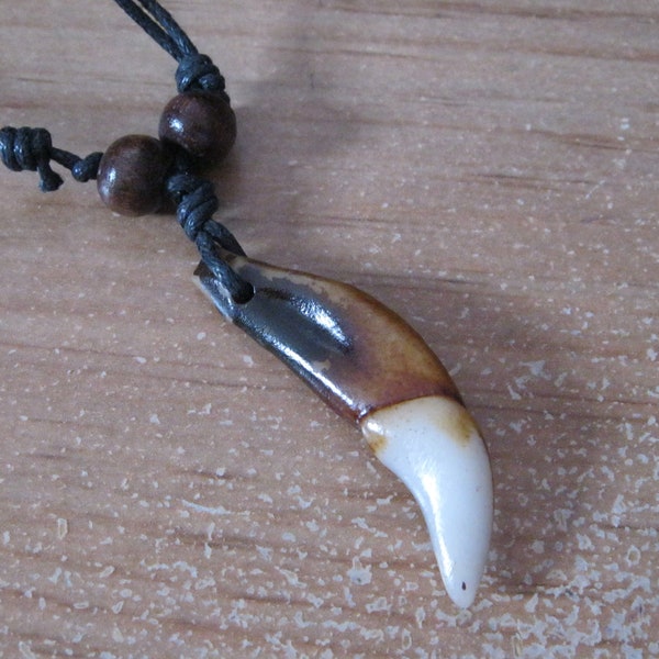 Wolf Tooth Necklace Etsy
