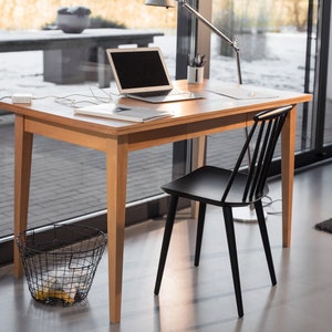 office desk made of oak wood desk wood REKORD furniture