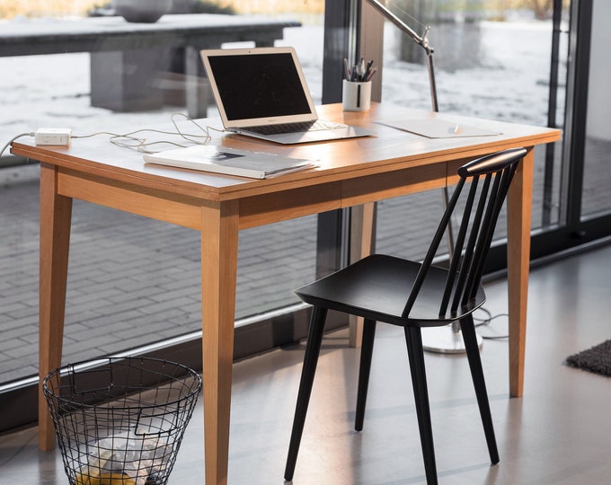 office desk made of oak wood desk wood REKORD furniture