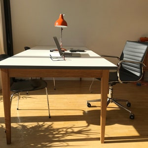 office desk white table top desk danish design REKORD furniture