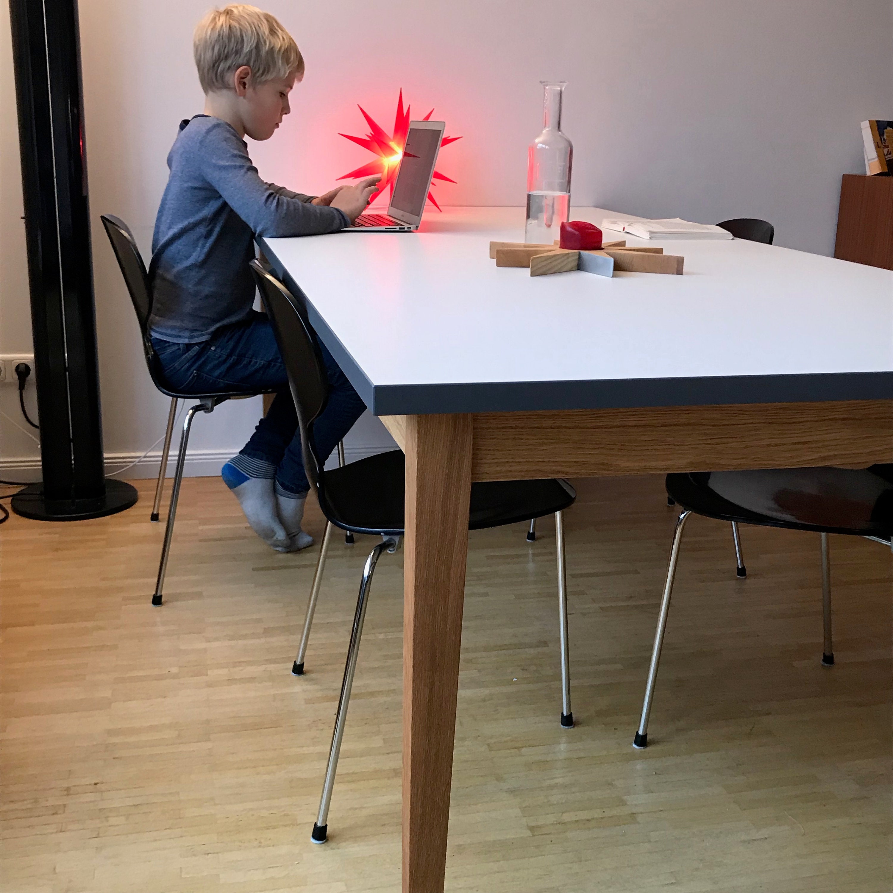 Rekord Dining Table 70 Large Table White Dining Table Desk 60ies