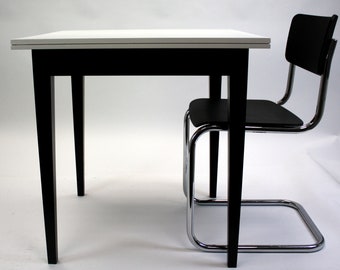 kitchen table vintage design table oak wood REKORD furniture