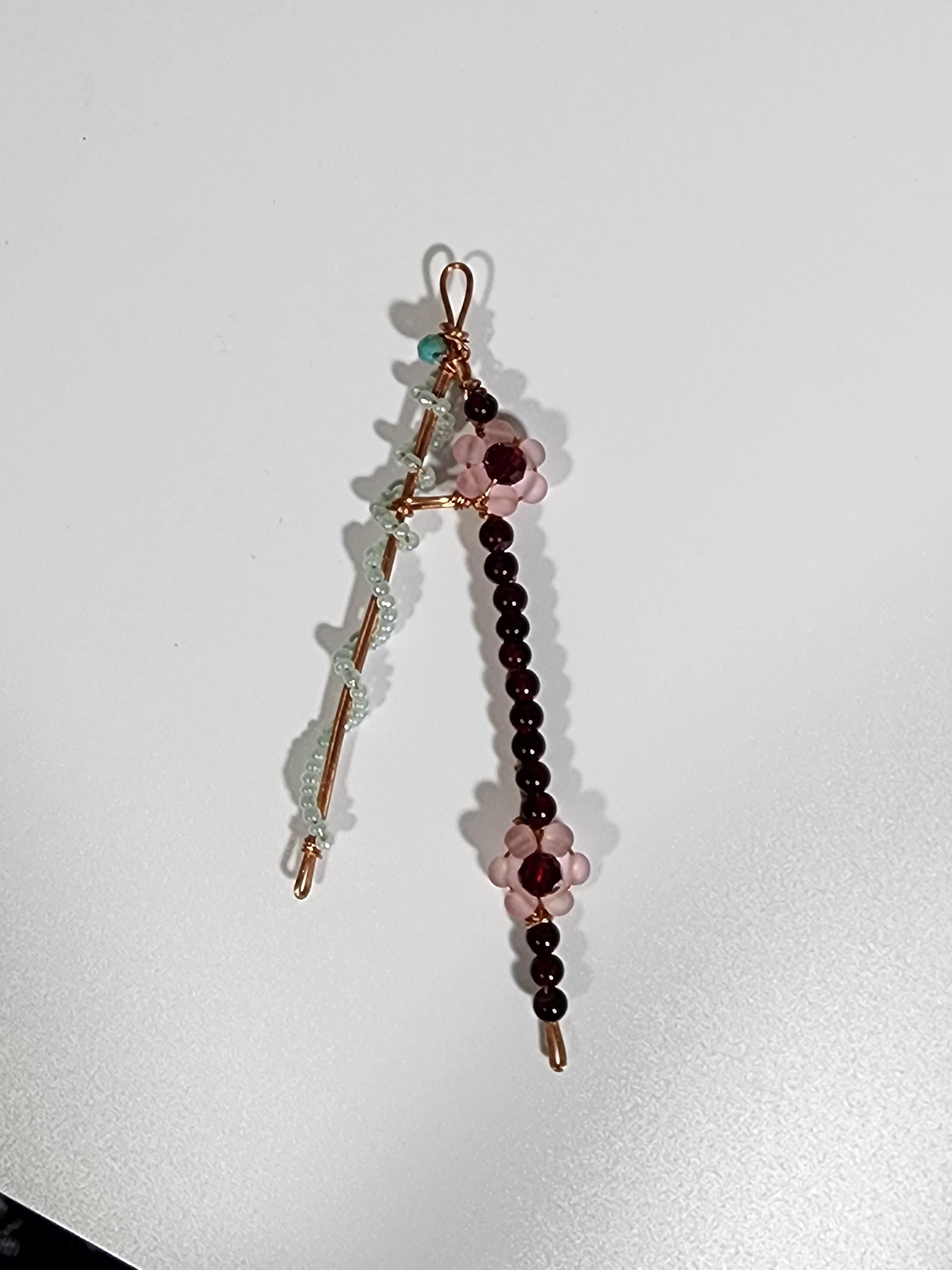 Beaded Wire Letter A Beaded Alphabet Letter Ornament Letter E Ornament