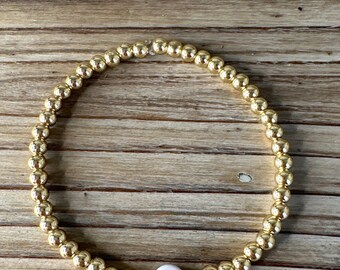 SMILE 14K Gold Plated Bracelet