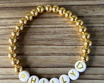 PHILLY 14K Gold Plated Bracelet