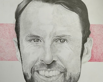 A portrait of Gareth Southgate