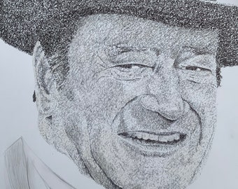 Portret Johna Wayne'a