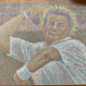 A portrait of Shane Warne