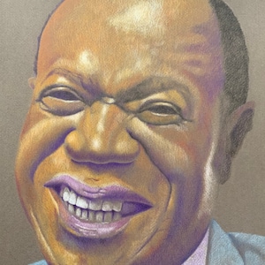Portrait von Louis Armstrong