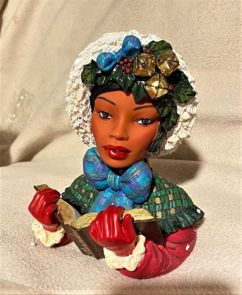 Cameo Girls Head Vase Celeste 1862 Seasons Joy MIB Etsy