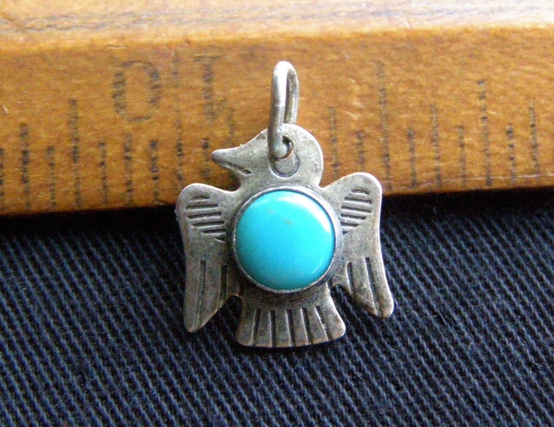 Vintage 1930s Turquoise Thunderbird Sterling Charm Pendant Pacific Jewelry Co. Signed JP Eagle Thunderbird Jewelry Charm Pendant Gift - Etsy Vintage 1930s Turquoise Thunderbird Sterling Charm Pendant Pacific Jewelry Co. Signed JP Eagle Thunderbird Jewelry Charm Pendant Gift - Etsy