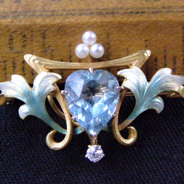 Fine Enamel Jewelry Etsy