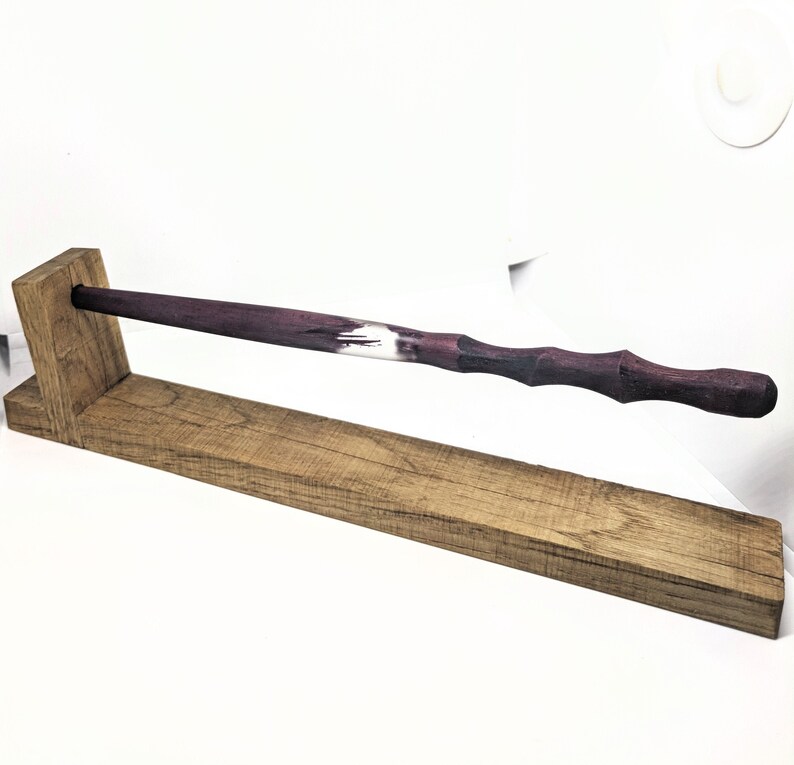 Magic Wand Stand Wooden Wand Display Wand Rack Etsy