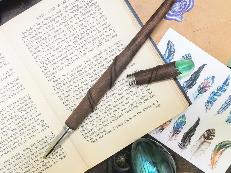 Custom Wand Real Magic Wand Wiccan Wands Personalised Magic Wand image 10