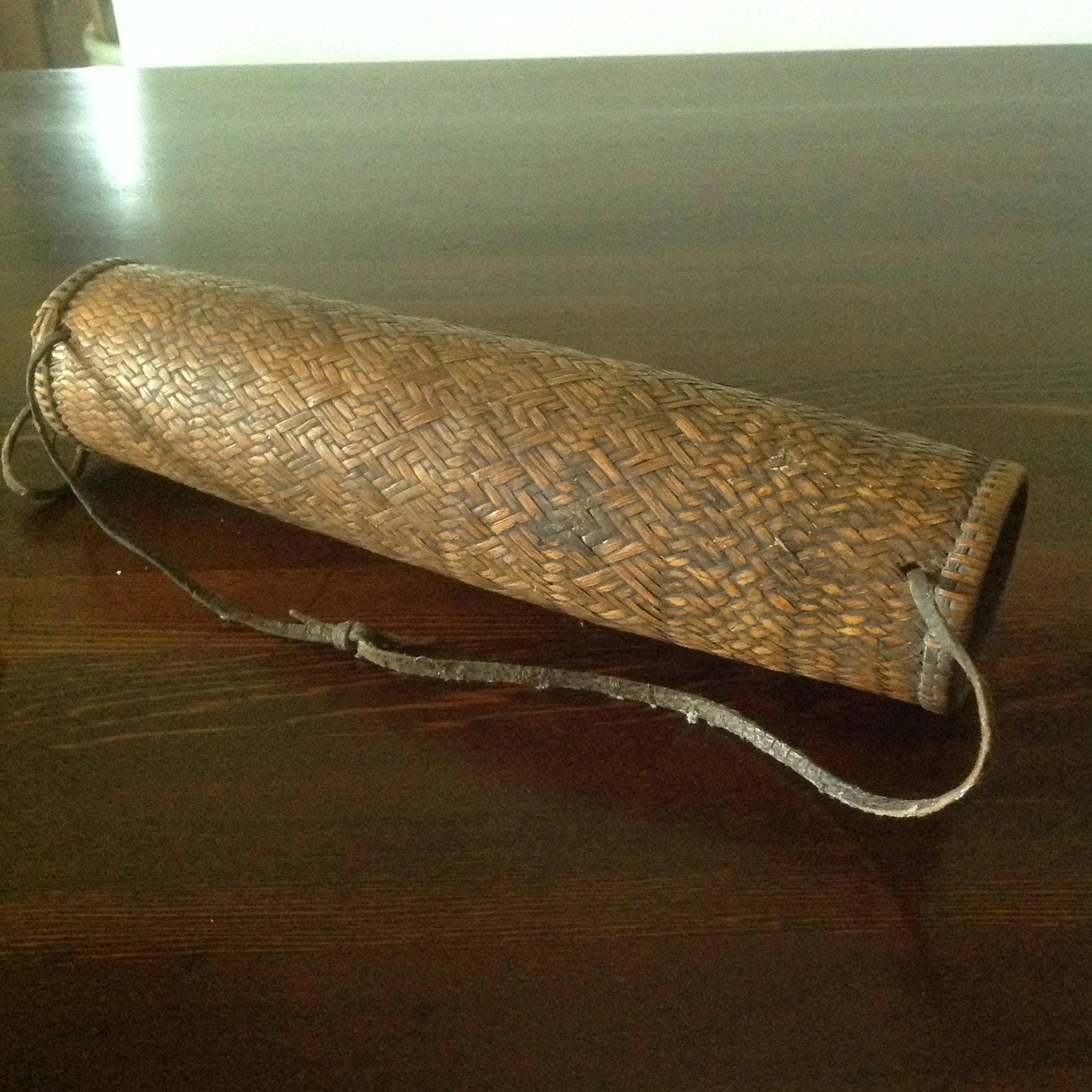 Bhutan Basketry Woven Fiber Wine Container - Etsy