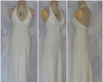 Vintage ivory body 80s M USA 8 UK 10