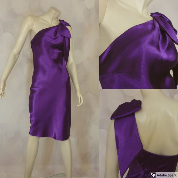 purple dress for wedding guest uk
