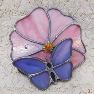 Butterfly on Blossom Ornament