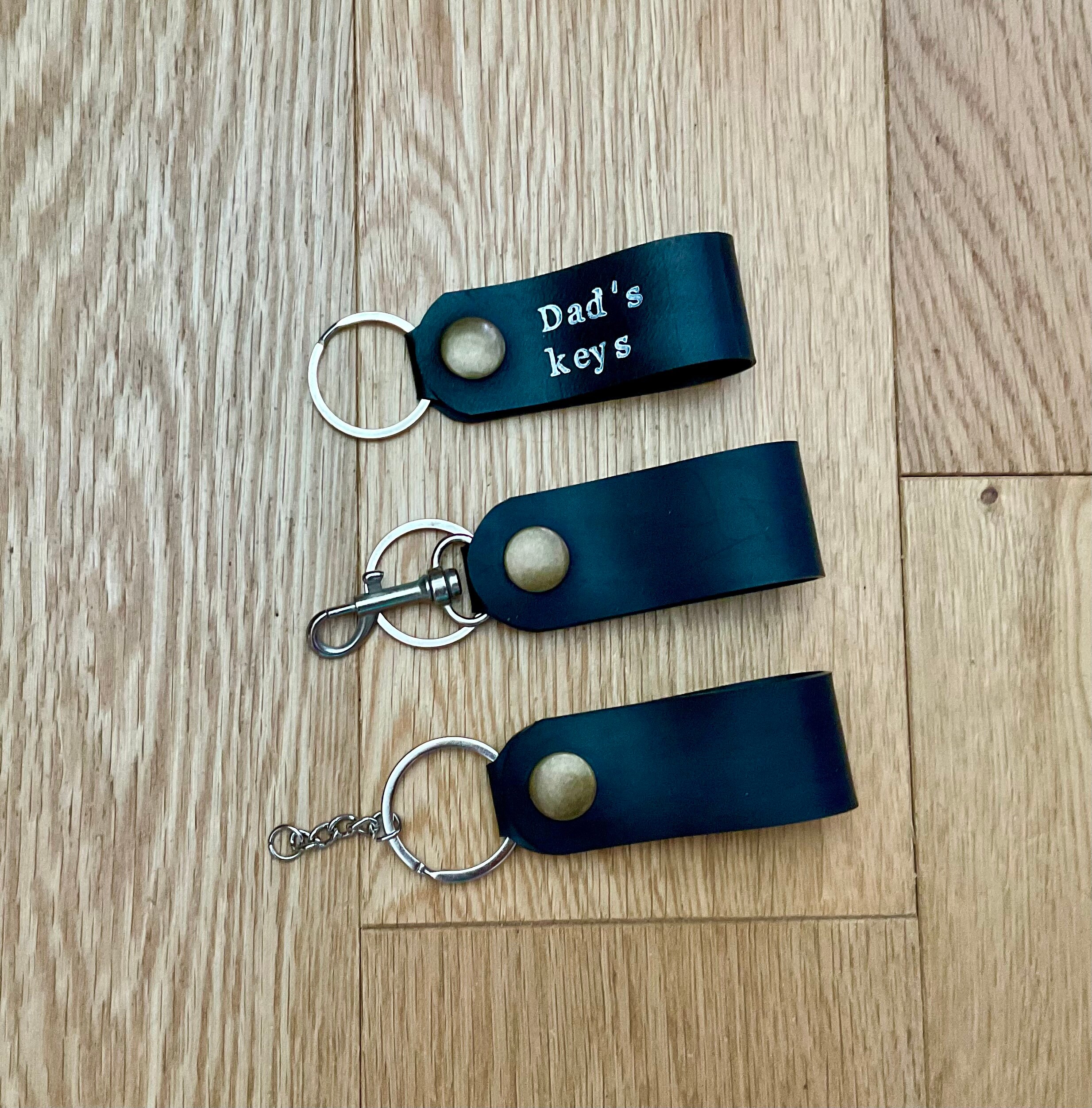 Rubber loop keyring sale