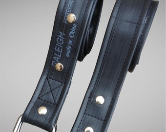 Black rubber belt