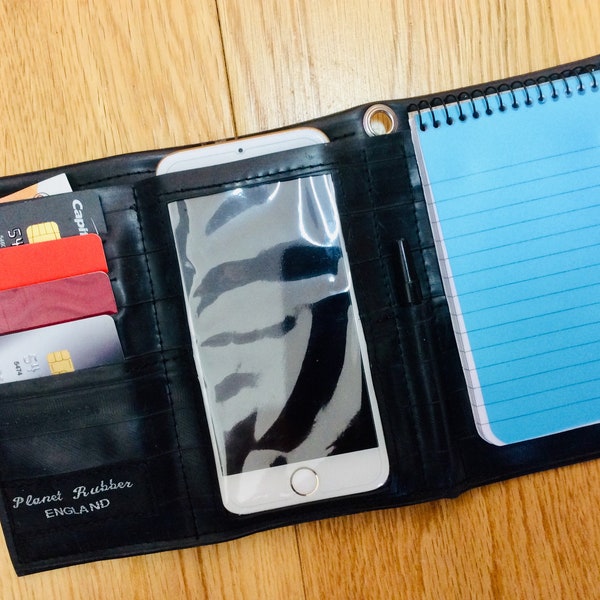 Phone case, wallet and notepad