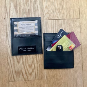 Cartera de identificación de línea delgada