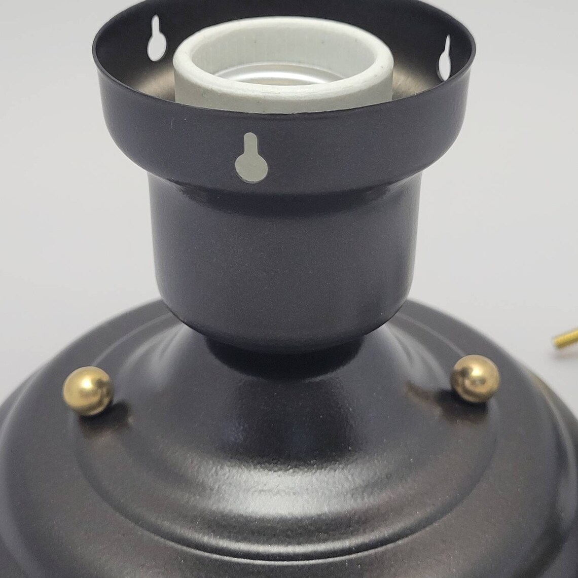 LOOK NEW BRONZE 3Chain Light Fixture Vintage Art Deco Etsy