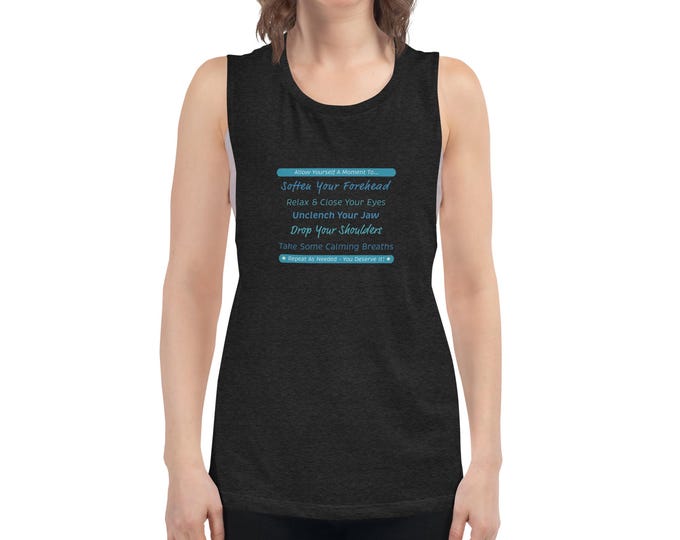 Calm Ladies’ Muscle Tank