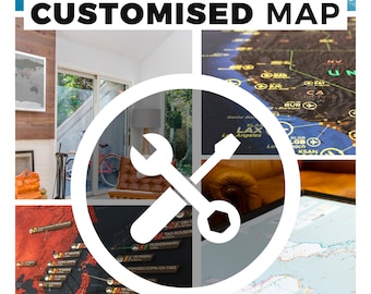 Customisation of a map