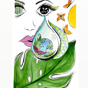 Teardrop, ORIGINAL ARTWORK