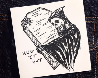 Hug it out - Sticker