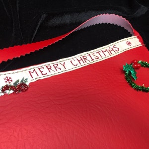 Red Holiday Purse for Child or Teen