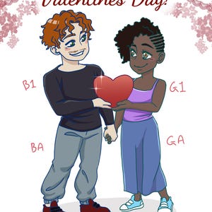 BENUTZERDEFINIERTE Valentinstags-Karte