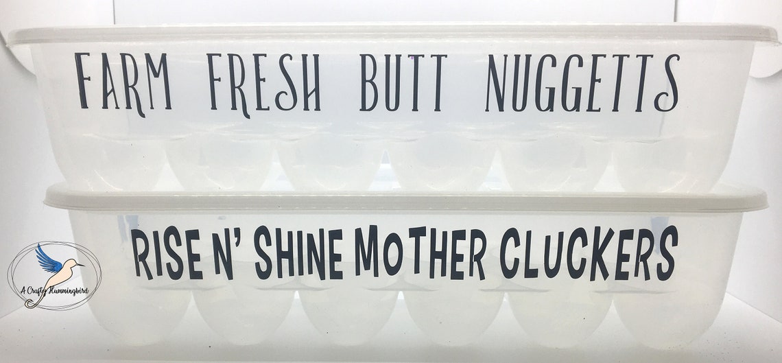 Funny Egg Carton Labels Personalized Egg Carton Sayings Egg Etsy