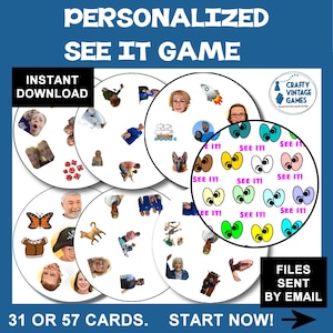 SE Det-platsspel, digital nedladdning, personligt dubbelmatchningsspel, aktivitet för återförening med familjen, familjejulklapp till henne