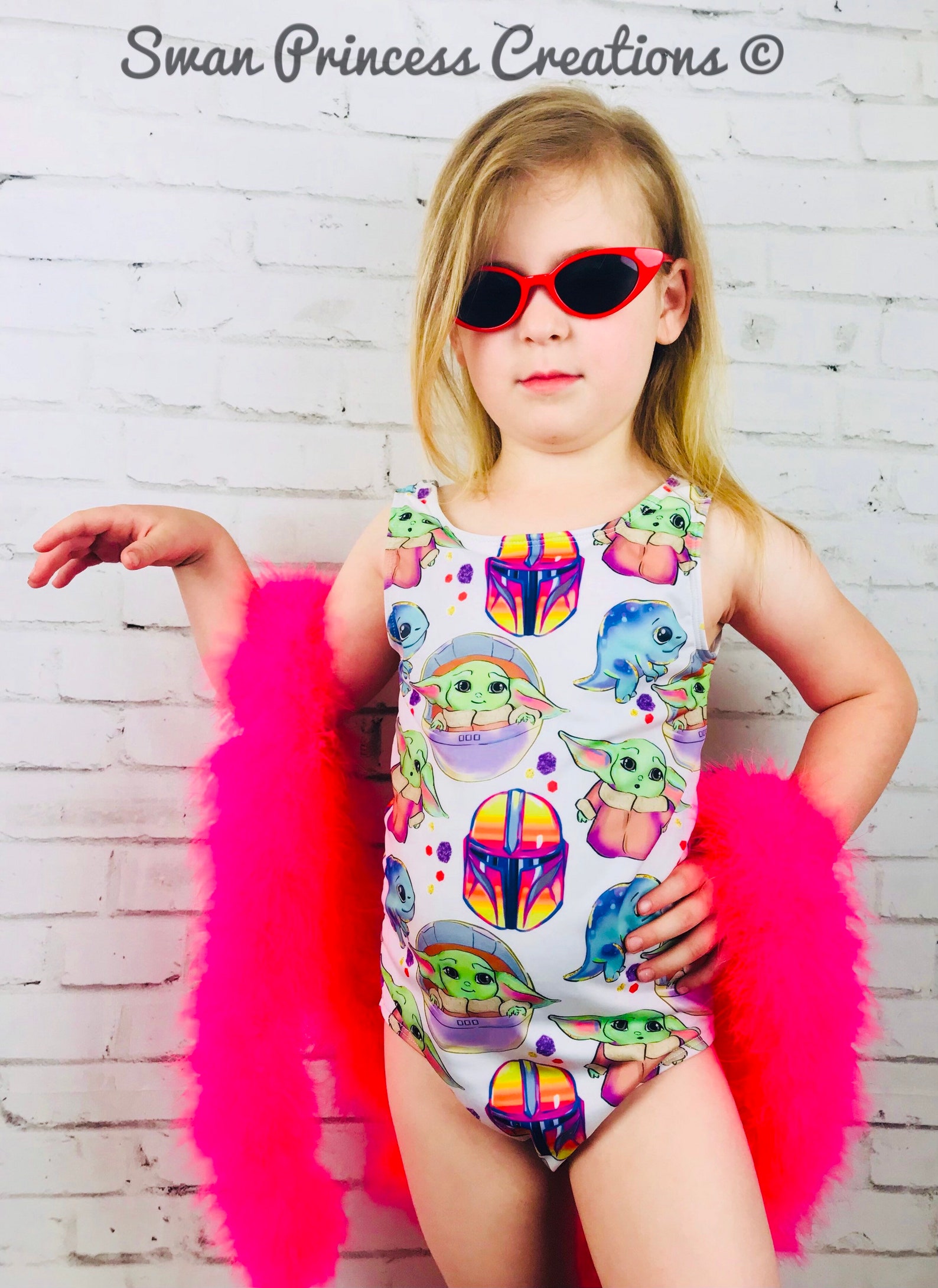 RTS Baby Yoda Grogu Star Wars Swimming Boutique baby girl swim Etsy