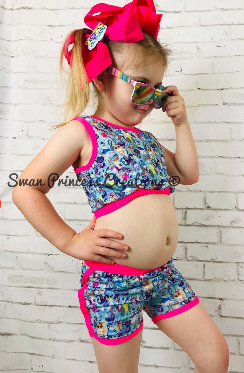 RTS ToT swimwear Boutique baby girl swim suit Two piece Etsy
