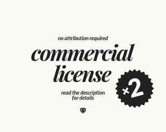 2 Commercial Licenses, Business Use License