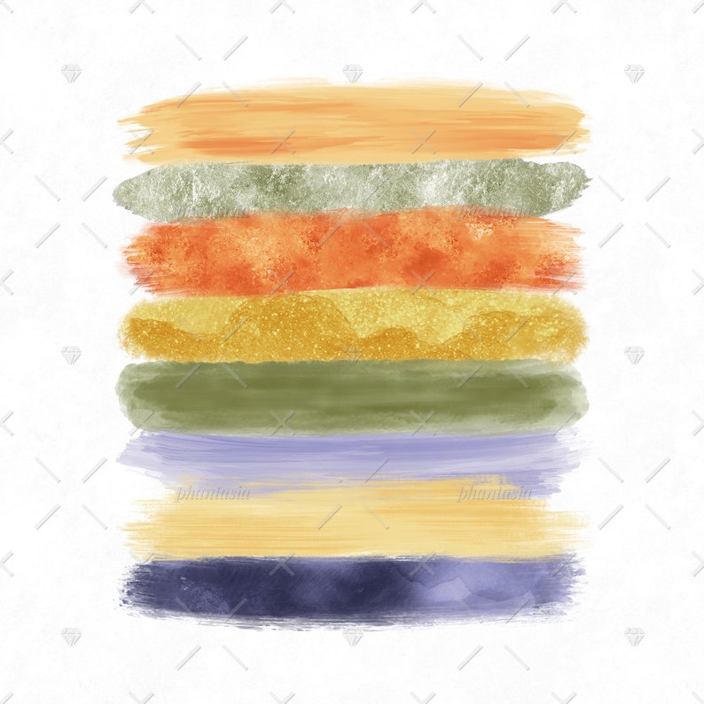 Download Thanksgiving Brush Strokes Autumn Paint Strokes Fall Paint ...