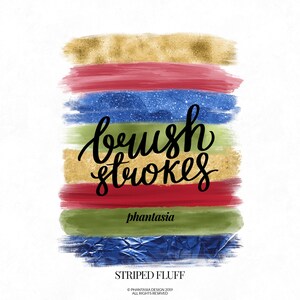 Tropical Brush Strokes, Summer Cliparts, Exotic Cliparts, Summer Color Palette, Paint Stroke, Brush Clipart, Tropical Colors