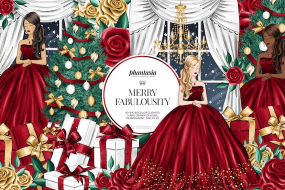 elegant christmas dresses Plus Size Christmas Kitten Dress main image 0