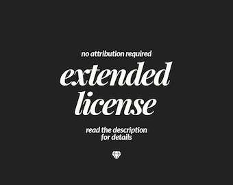Extended License, Commercial License, Business Use License