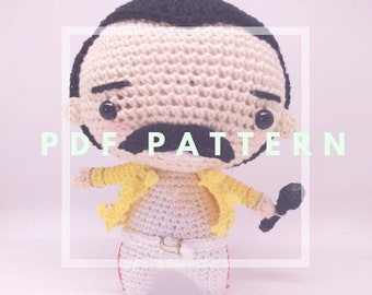 freddie mercury plush toy