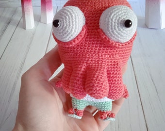 Doctor Zoidberg futurama amigurumi doll crochet