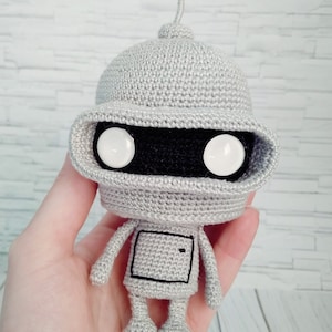 Bender futurama amigurumi doll crochet