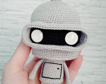Bender futurama amigurumi doll crochet