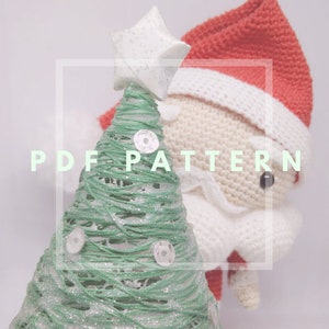 Santa Claus amigurumi pattern, patrón amigurumi papa noel, papá noel, santa claus, amigurumipdf, pdf pattern, patrón pdf